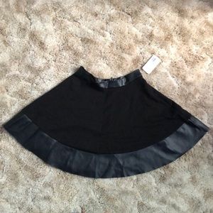 Black A Line skirt
